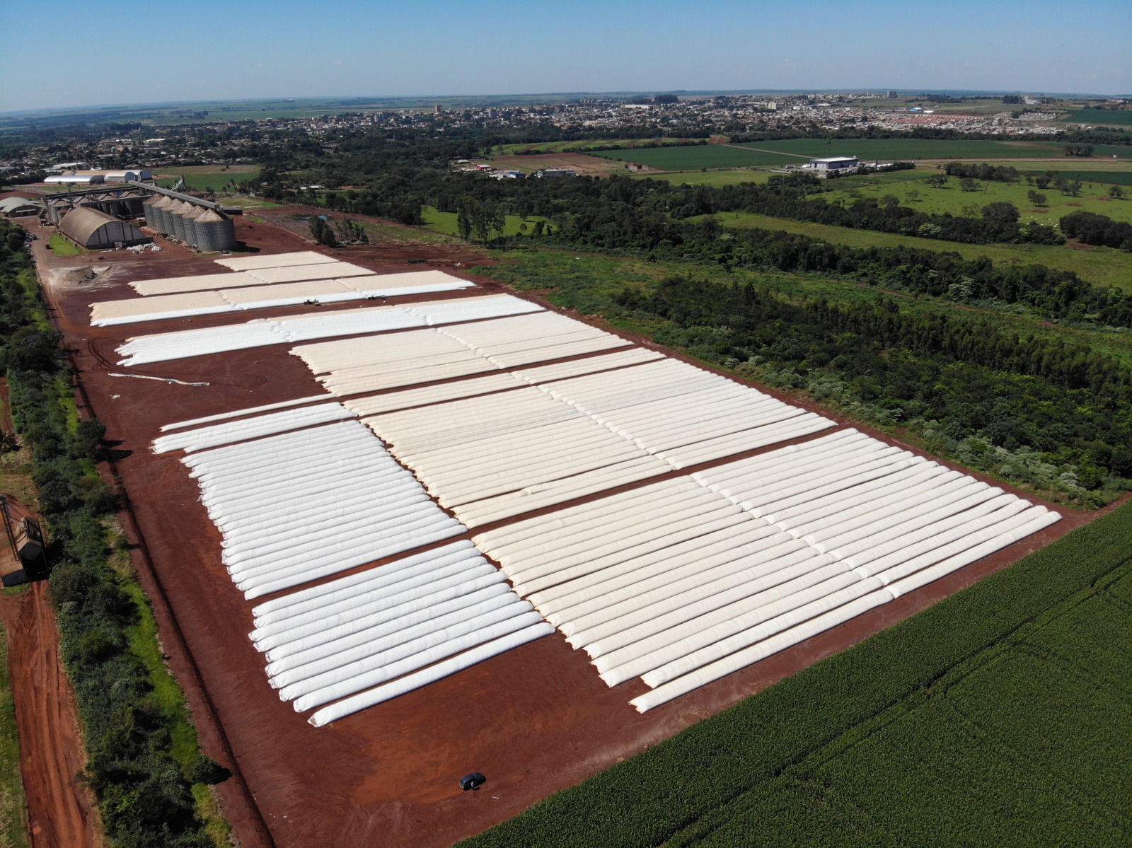 Silo bolsa ajuda o produtor a valorizar a safra