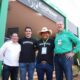 Julian Tonioli e Leo Pinho, da Auddas, Anderson e Fred, da Ecopower.
