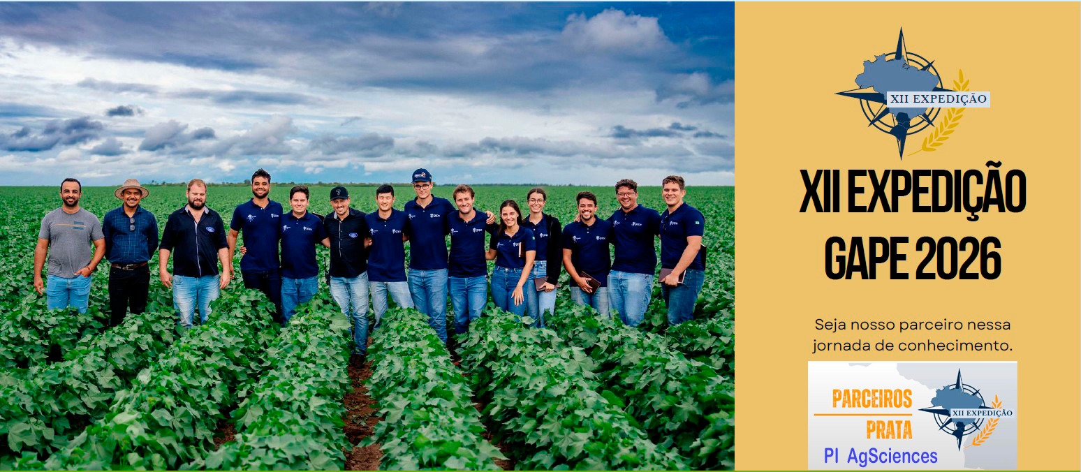 XII Expedição Gape é conhecimento a céu aberto, com a PI AgSciences na estrada